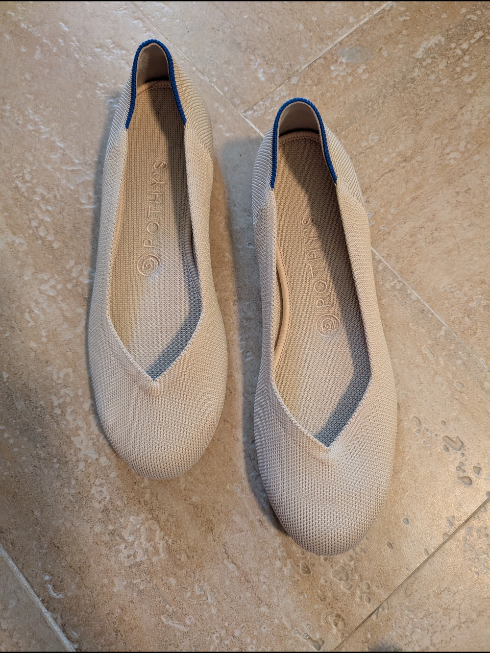 Rothy's Tan Ballet Flat